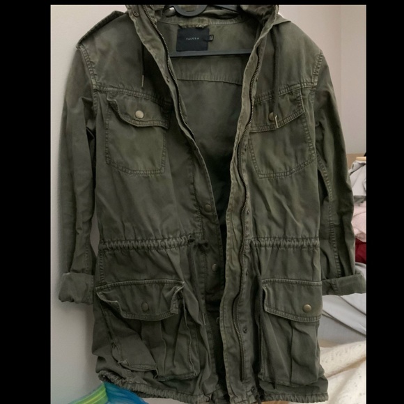 Aritiza “Talula” Trooper Utility Drawstring Waist Jacket - Picture 2 of 4